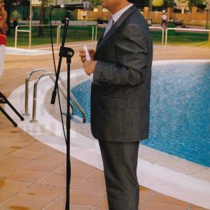 Alocución de José Mª Cepeda Barros, Alcalde de Aranjuez, en la inauguración de la piscina municipal tras su remodelación