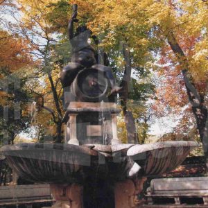 Fuente de Baco en el Jardín de la Isla de Aranjuez
