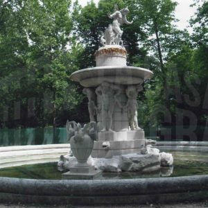 Fuente de Narciso en el Jardín del Príncipe en Aranjuez