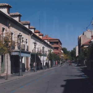 Tramo norte de la Calle Stuart en Aranjuez