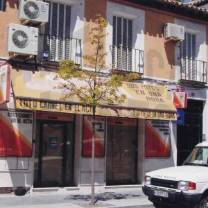 Antigua tienda de fotografía en la Calle Stuart de Aranjuez