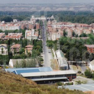 Vista de Aranjuez desde el Cerro Gullón