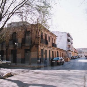 Antigua Casa del Frontón y otros edificios en la Calle Stuart de Aranjuez