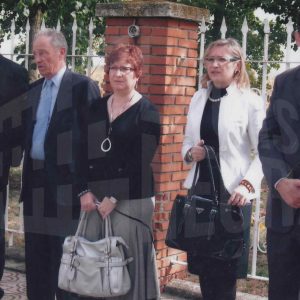 Varios concejales del Ayuntamiento y el duque de Fernán Núñez durante la celebración de la Patrona de la Guardia Civil en Aranjuez