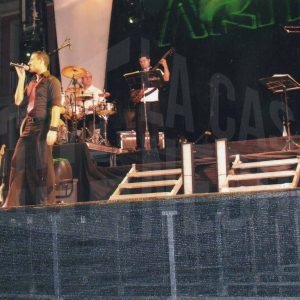 Actuación de la Orquesta Tarantella durante las Fiestas del Motín en Aranjuez