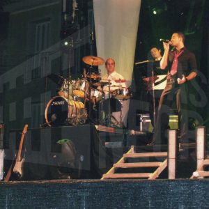 Actuación de la Orquesta Tarantella durante las Fiestas del Motín en Aranjuez