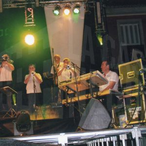 Actuación de la Orquesta Tarantella durante las Fiestas del Motín en Aranjuez