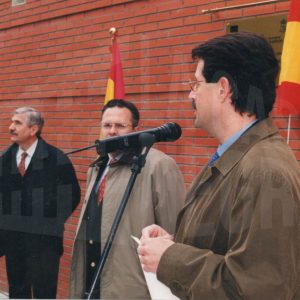 Alocución del Alcalde de Aranjuez, José Mª Cepeda Barros, en la inauguración del rocódromo y del frontón del Estadio Municipal El Deleite en Aranjuez