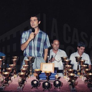 Alocución del Teniente de Alcalde Lorenzo Sánchez Gil en la clausura de la temporada 87-88 del Club Natación Aranjuez
