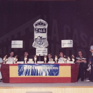 Alocución del Teniente de Alcalde Lorenzo Sánchez Gil en la clausura de la temporada 88-89 del Club Natación Aranjuez
