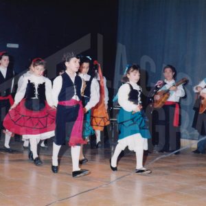 Actuación en el Festival Cultural del Club Natación Aranjuez en 1990