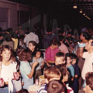 Ágape en la clausura de la temporada 91/92 del Club Natación Aranjuez