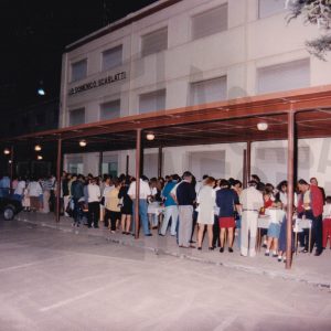 Ágape en el acto de clausura de la temporada 95/96 del Club Natación Aranjuez